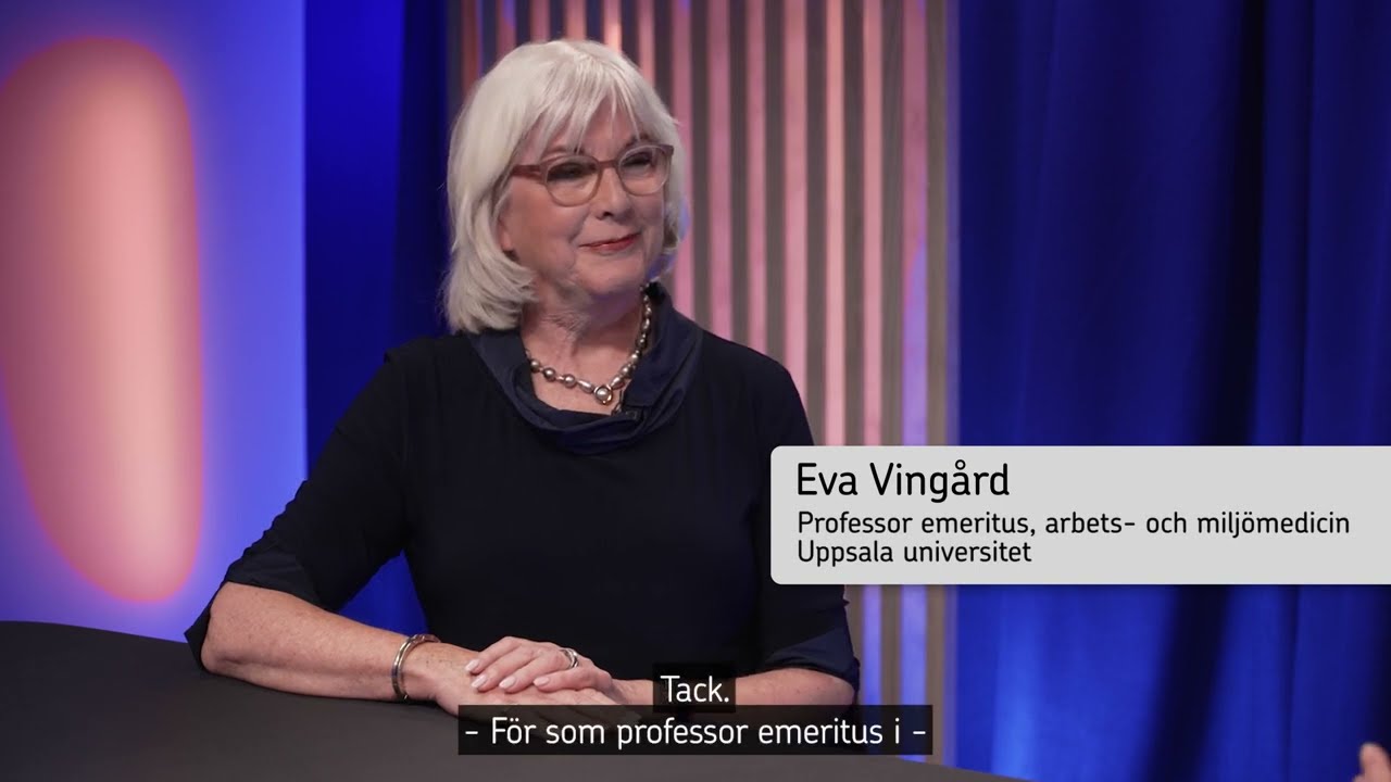Friskfaktorer på jobbet och forskningen bakom  - intervju med Eva Vingård, professor