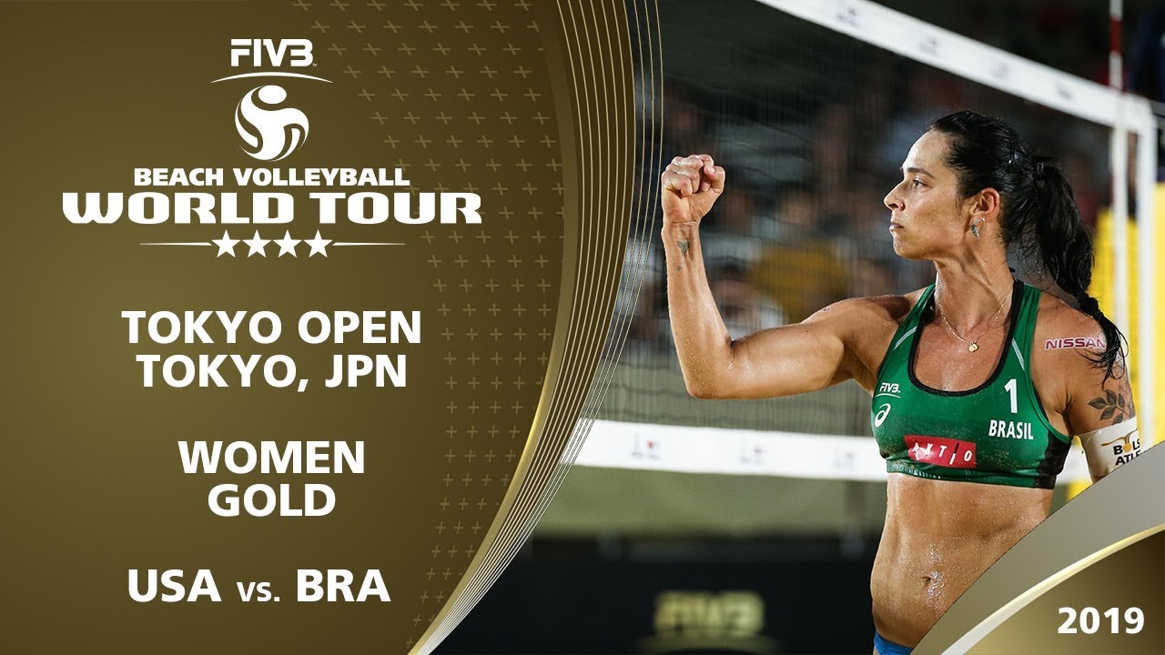 Women's Gold Medal: USA vs. BRA | 4* Tokyo (JPN) - 2019 FIVB Beach Volleyball World Tour