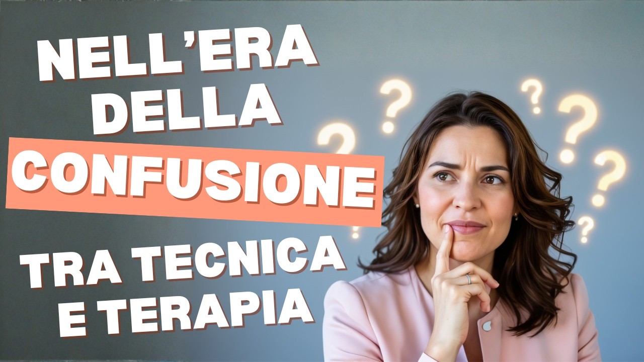 Nell'era della CONFUSIONE tra tecnica e terapia