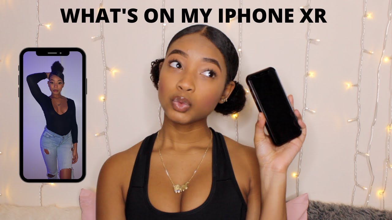 WHATS ON MY IPHONE XR?!?! | 2020