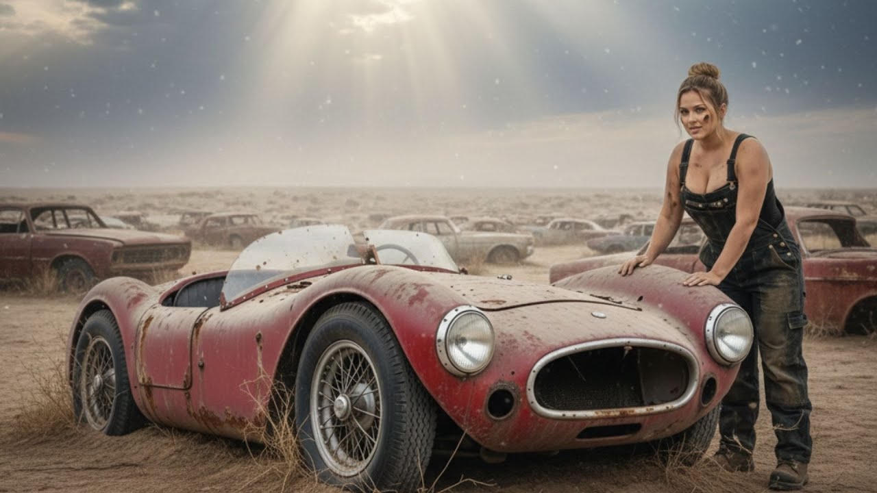 RRestoring a car - a 1954 Maserati found in a desolate desert.