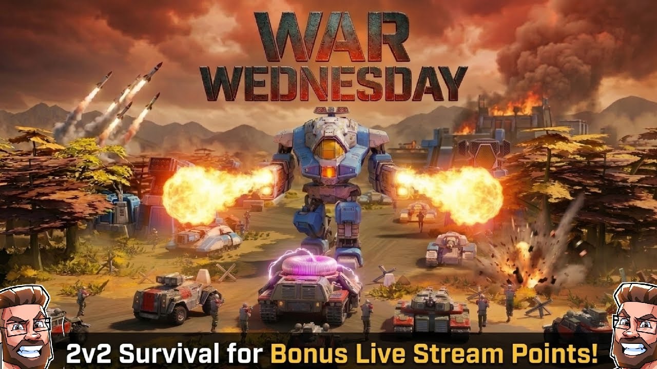 WAR WEDNESDAY | ART OF WAR 3 EQUAL LOBBY 2V2 SURVIVAL BATTLES WITH FATSQUATCH #artofwar3 #aow3 #rts