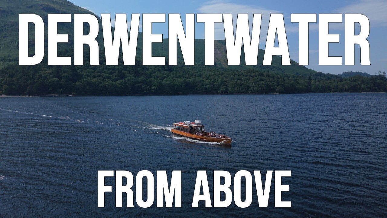 Derwentwater from Above | Stunning 4K Drone Footage | Lake District