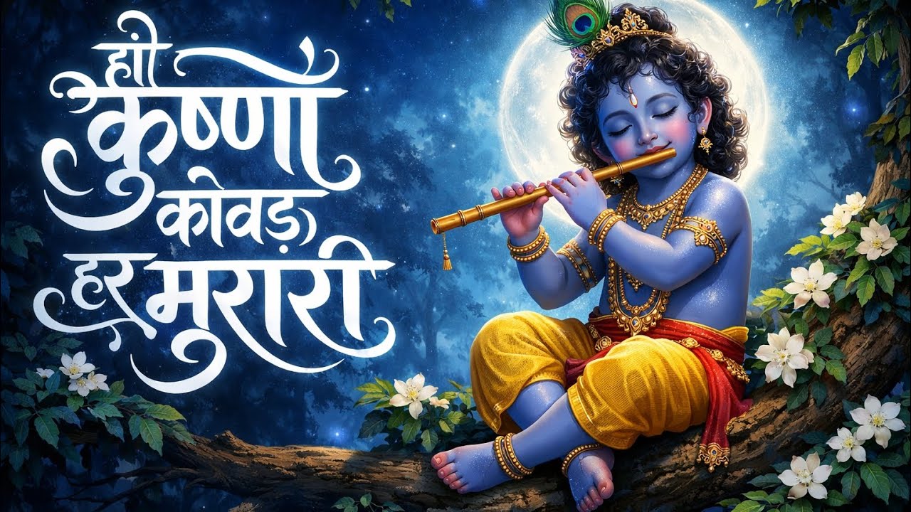 🙏 Shri Krishna Govinda Hare Murari | Peaceful Bhajan | Divine Chant