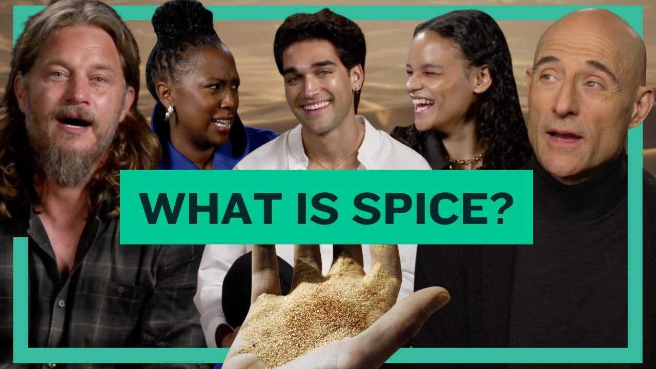 DUNE PROPHECY CAST tries to explain SPICE during INTERVIEWS | Travis Fimmel, Mark Strong & more!