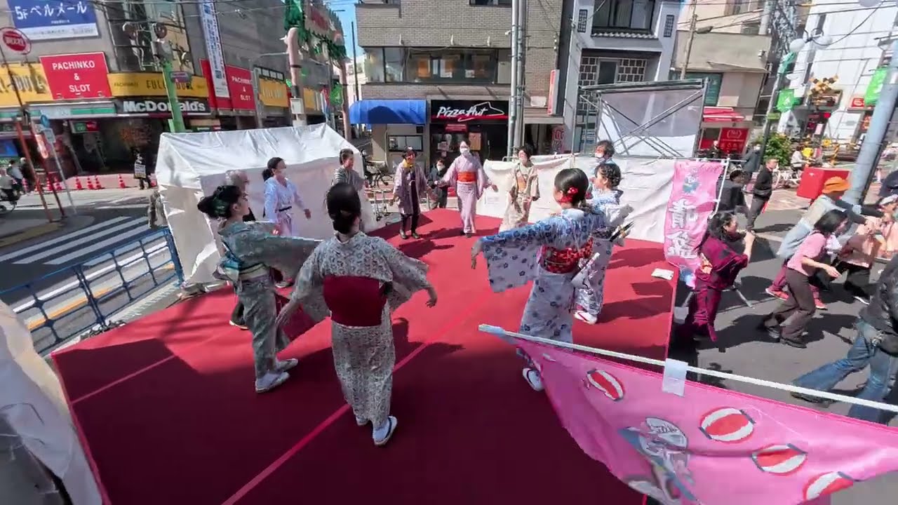【Ob-La-Di, Ob-La-Da】（The Beatles）　街とつながる戸越公園Party「みんなで踊ろう！盆踊りタイム」２　2026年2月28日　戸越公園駅駅前