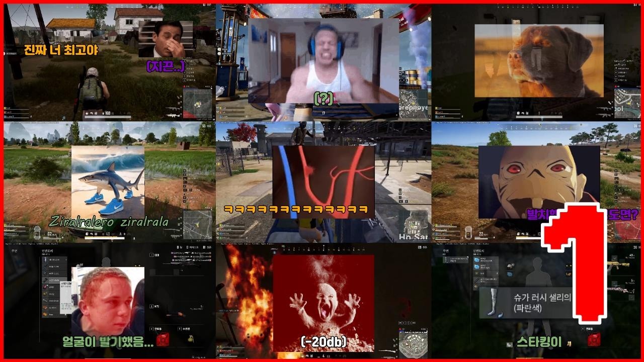 모비딕 배그 모음 1