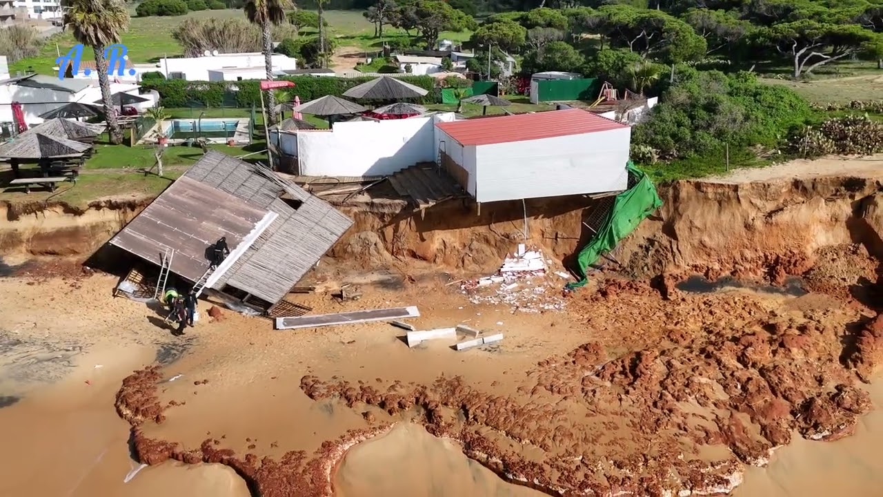 Quarteira praia Forte Novo 14 Jan. 2026