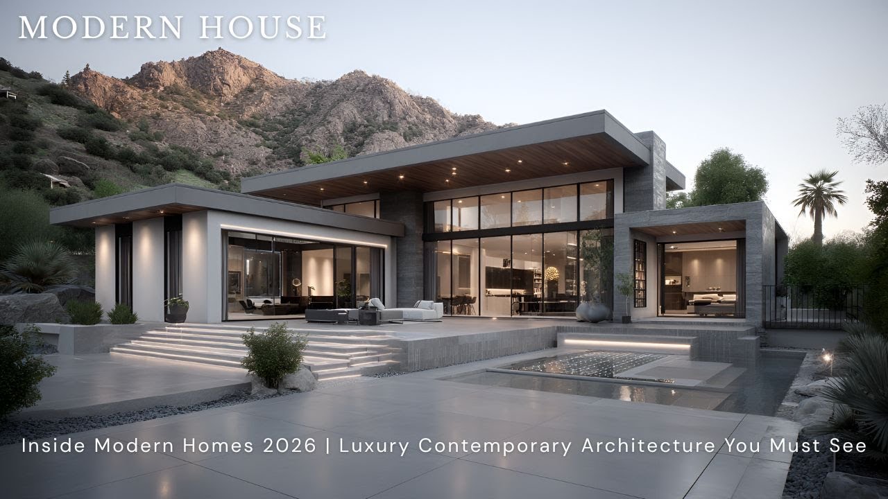 Latest Modern Home Tours 2026 | Inside Bold Contemporary Luxury & Iconic Architecture