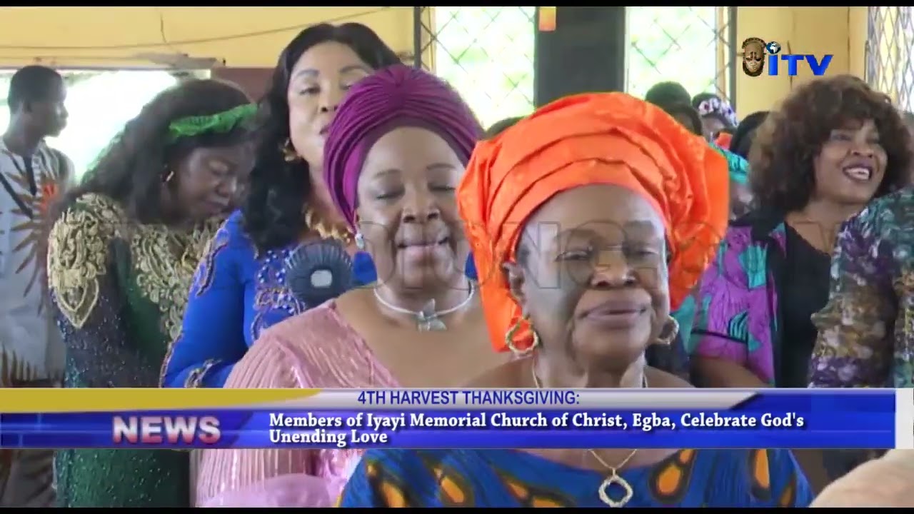 Members Of Iyayi Memorial Church Of Christ, Egba, Celebrate God's Unending Love