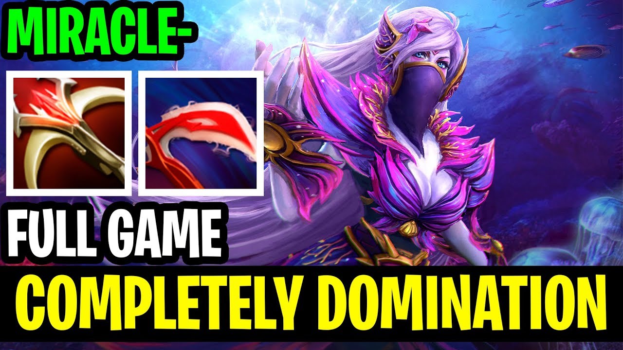 Completely Domination - Miracle- Templar Assassin Full Game - 7.17 Gameplay - Dota 2