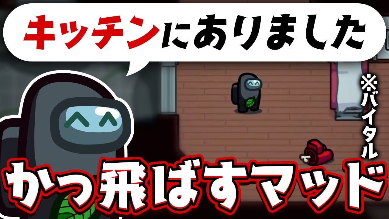 【AmongUs】ぶっ飛び死体偽装で議論混乱させた結果ｗｗ【激戦動画#725】