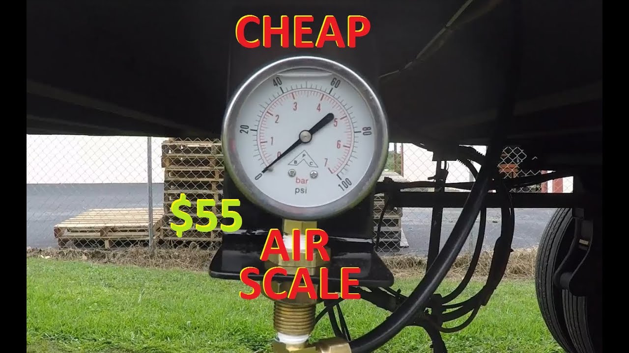 Adding A Air Scale (FOR CHEAP)