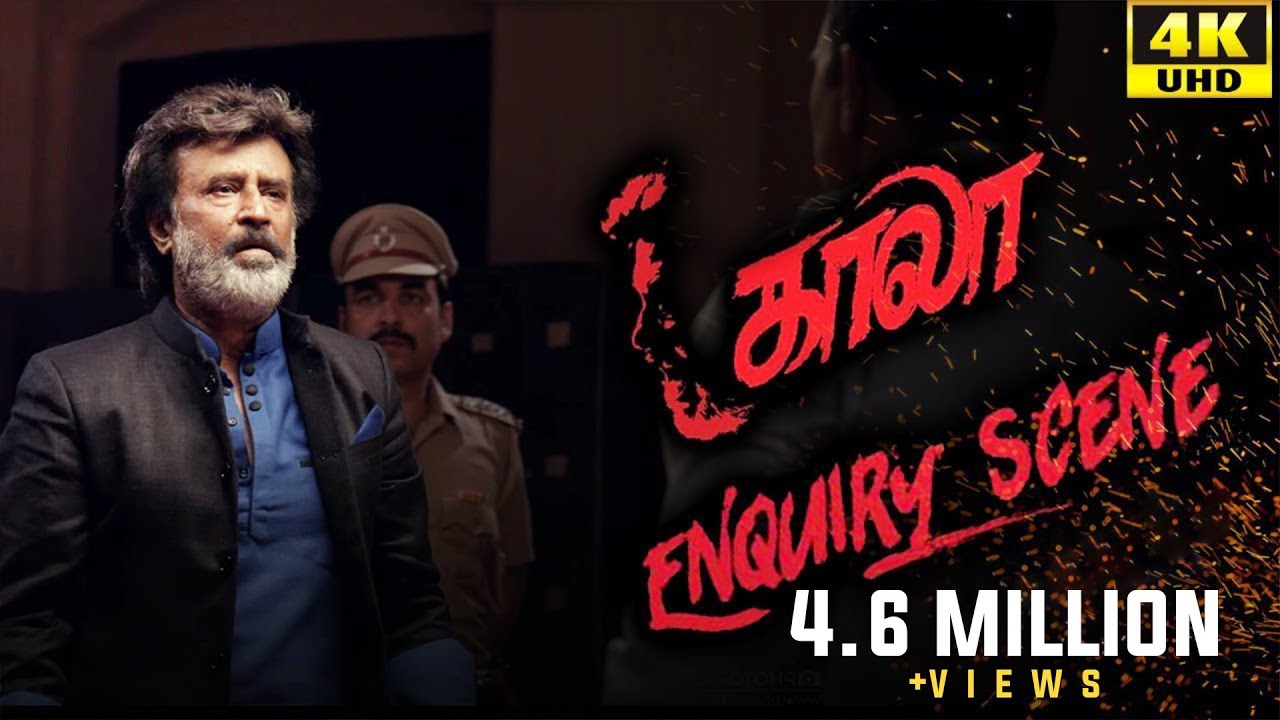 Kaala (Tamil) - Enquiry Scene | Rajinikanth | Nana Patekar | Huma Qureshi | 4K [with Subs]