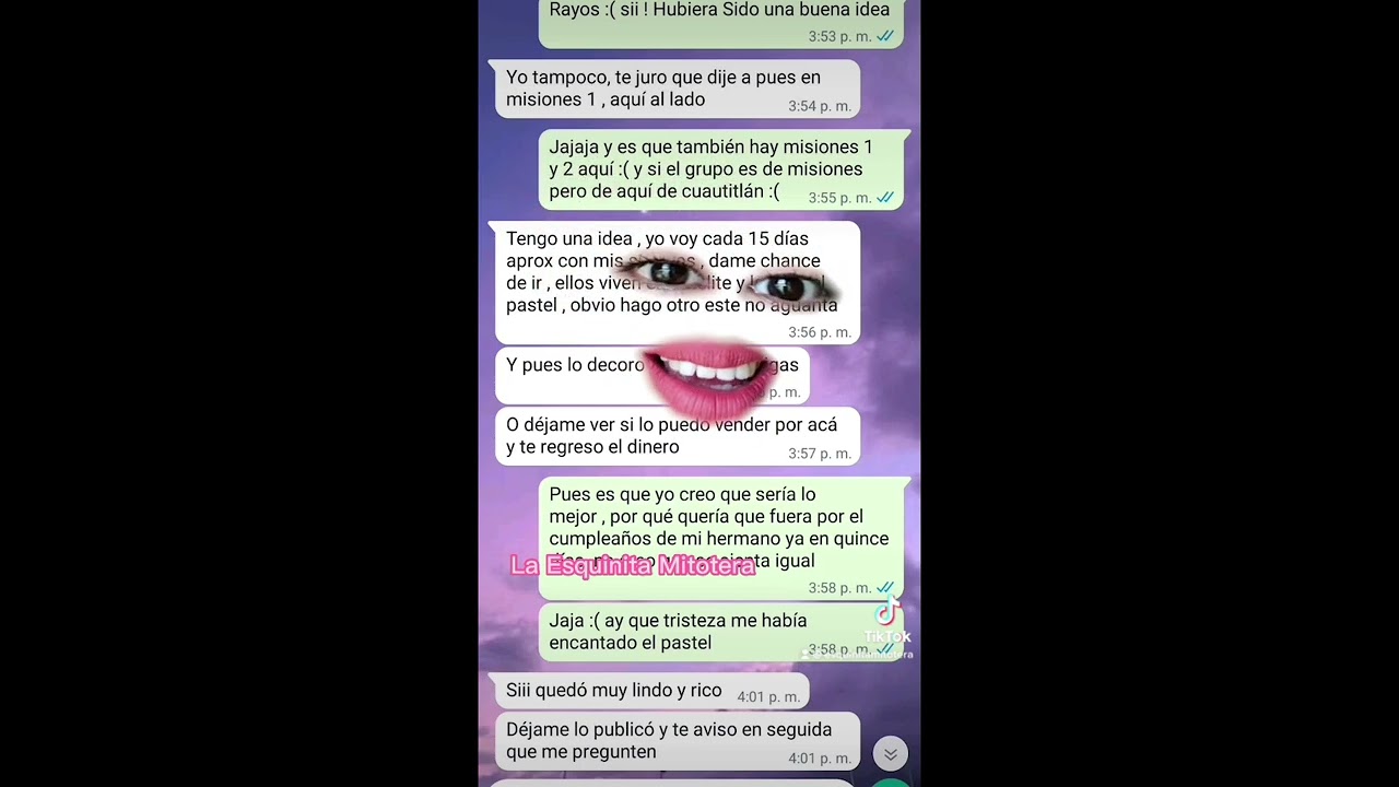 Compra pastel por marketplace y recibe una bloqueadita