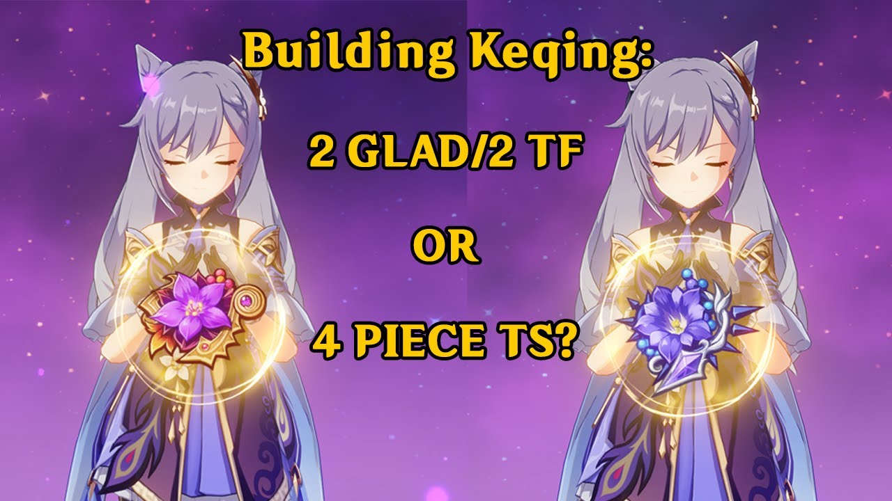 Keqing: 2 Gladiator's/2 Thundering Fury or 4 Piece Thundersoother? | Genshin Impact (Pre 3.0)