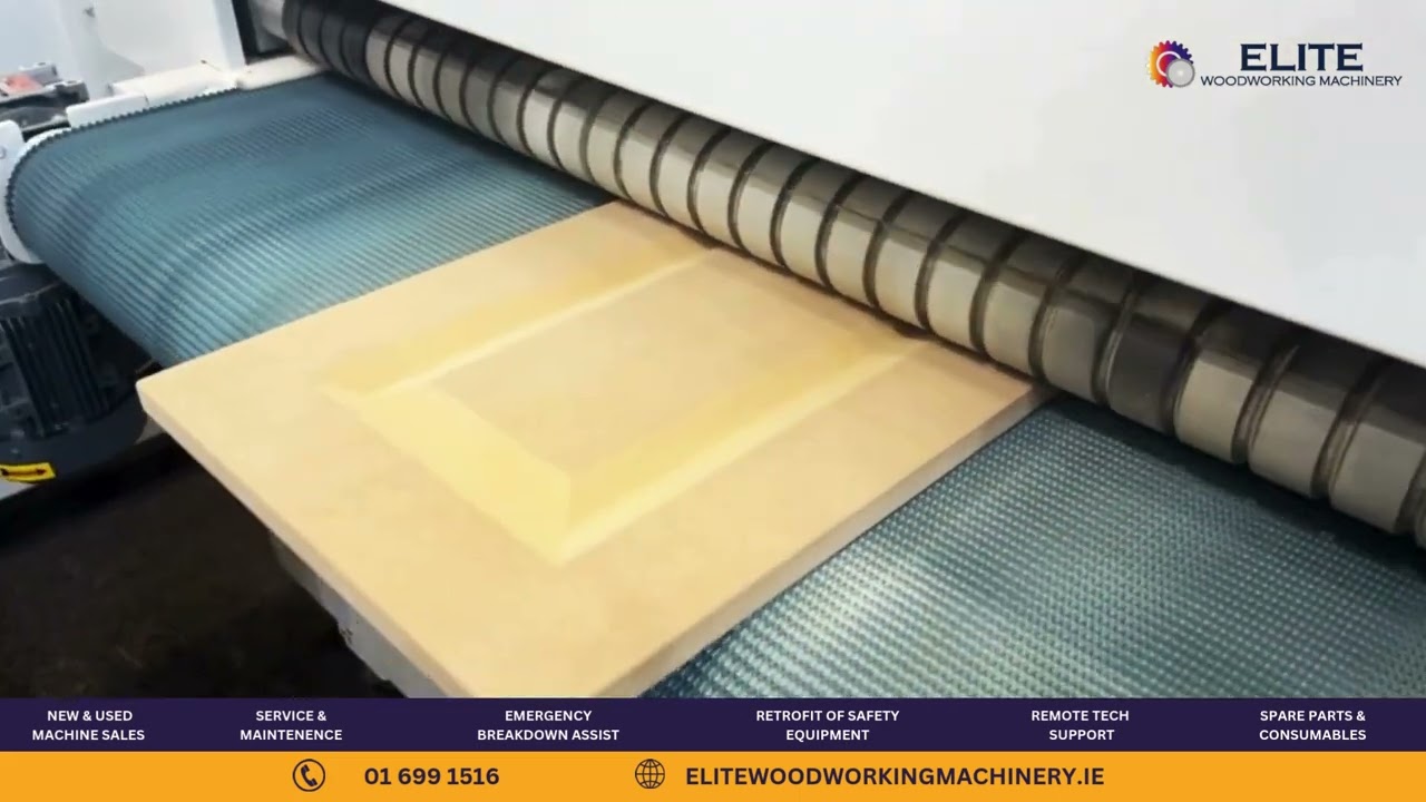 KR Fzm 1006 Flexa | High-Precision Sanding Machine in Action!