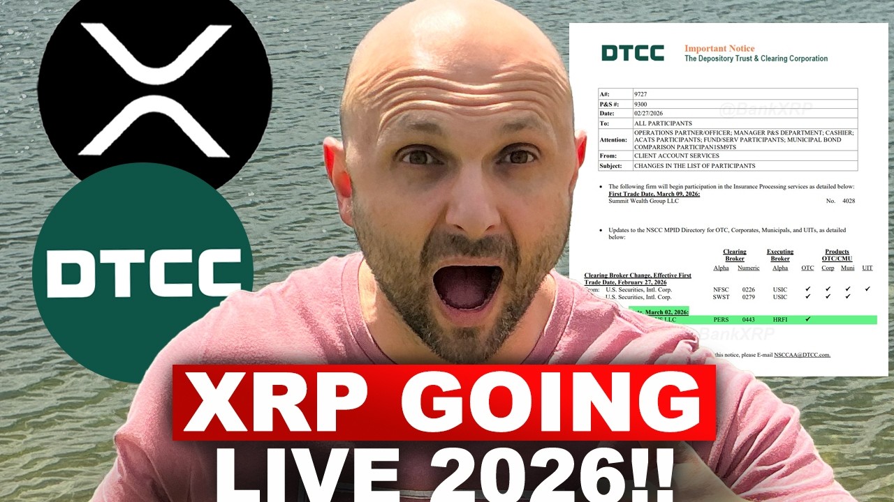 DTCC назван XRP!!! Вот и всё! XRP запущен🚨