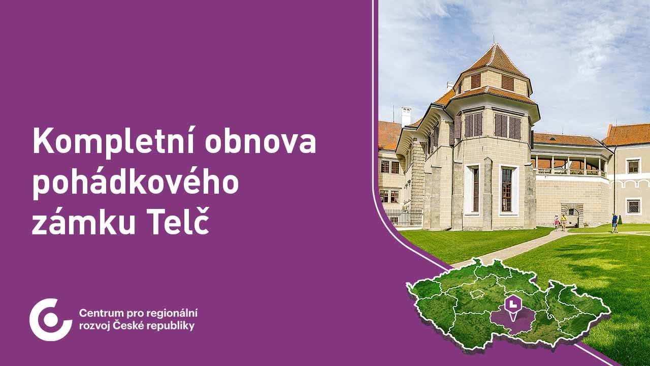 Kompletní obnova pohádkového zámku Telč