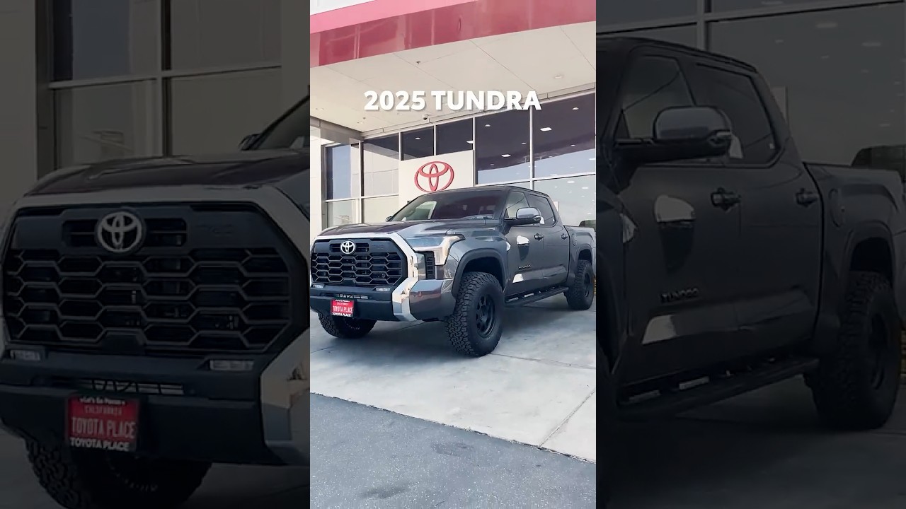 New 2025 Toyota Tundra SR5 With TRD Off-Road Package and Performance Lift Upgrade For Sale