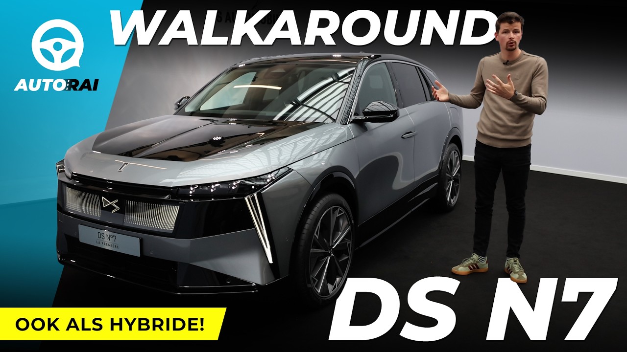 DS N7 schopt tegen schenen van BMW iX3 en Audi Q4! - EERSTE KENNISMAKING - AutoRAI TV