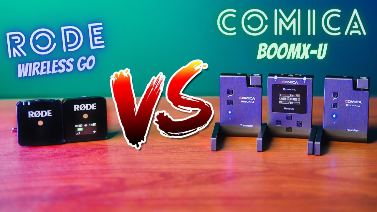 Comica BoomX-U vs Rode Wireless Go - Best Budget Wireless?