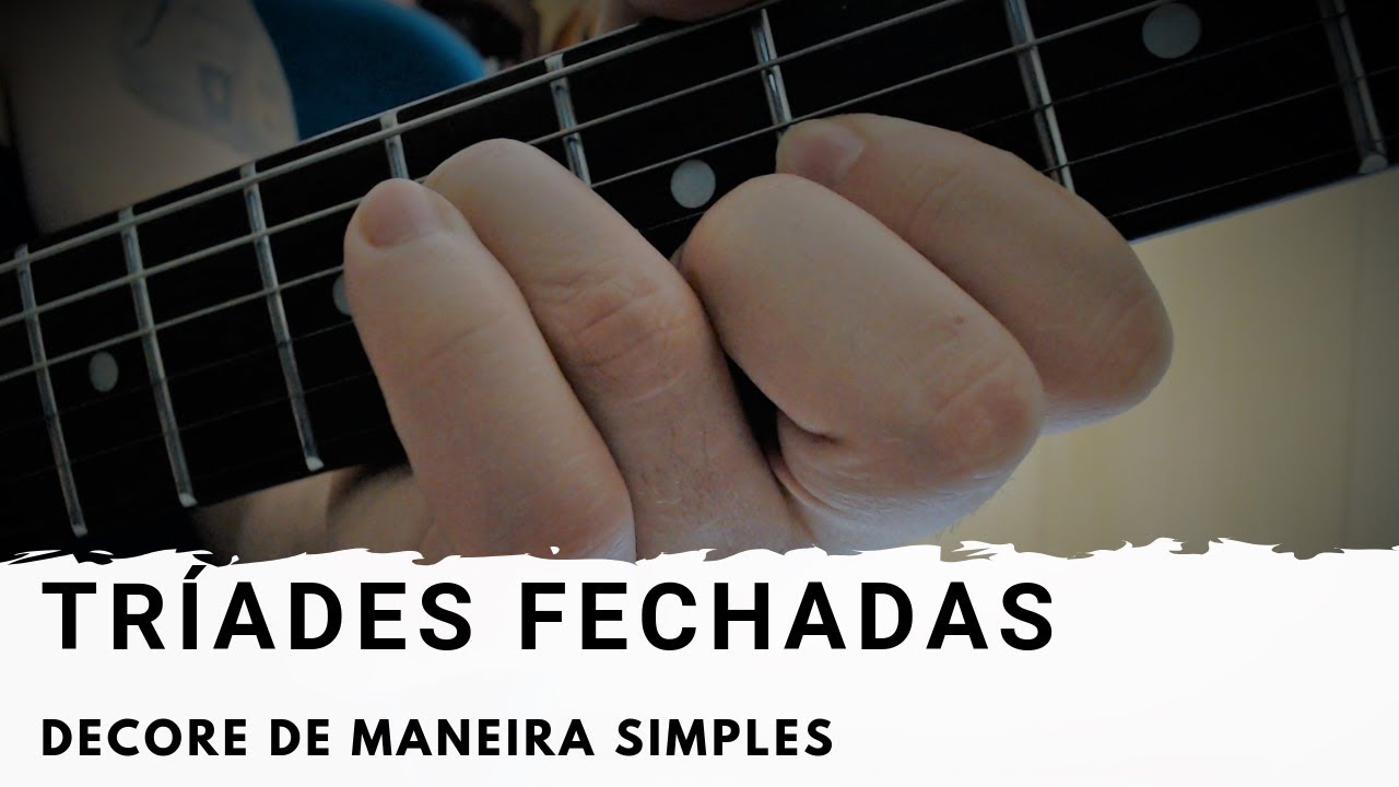 Como decorar TRÍADES FECHADAS de forma simples.