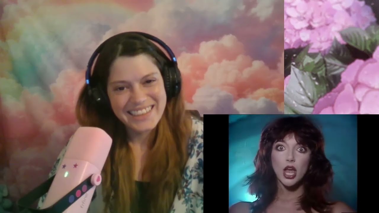 First Time Reaction! Kate Bush - "Sat in Your Lap" OMV