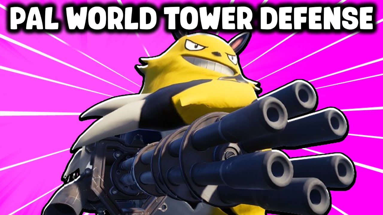 НОВЫЙ Pal World Tower Defense?! (Pal Tower Defense)