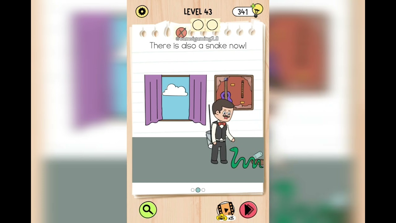 Brain Test 5 Level 43 Game Walkthrough