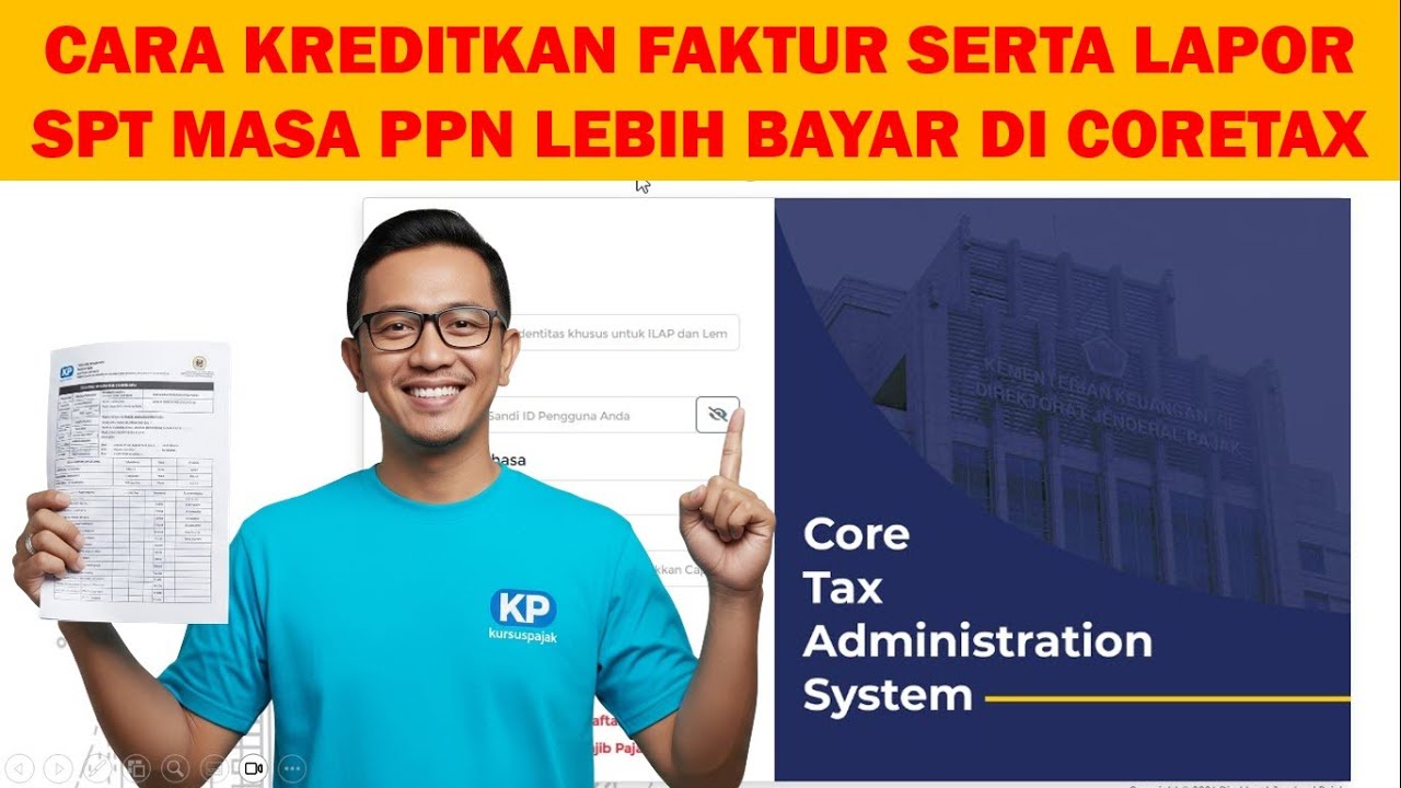 Cara lapor SPT Masa PPN lebih bayar kompensasi