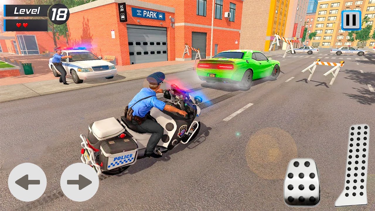 Police Moto Bike Chase - Android Gameplay