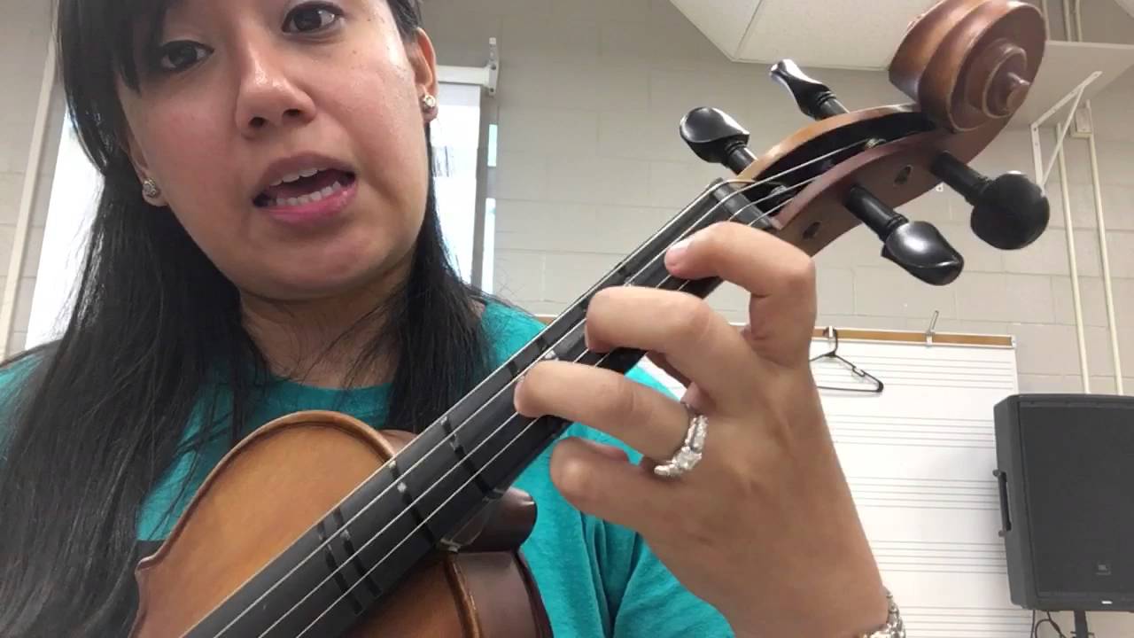 Two octave Bb major scale viola tutorial