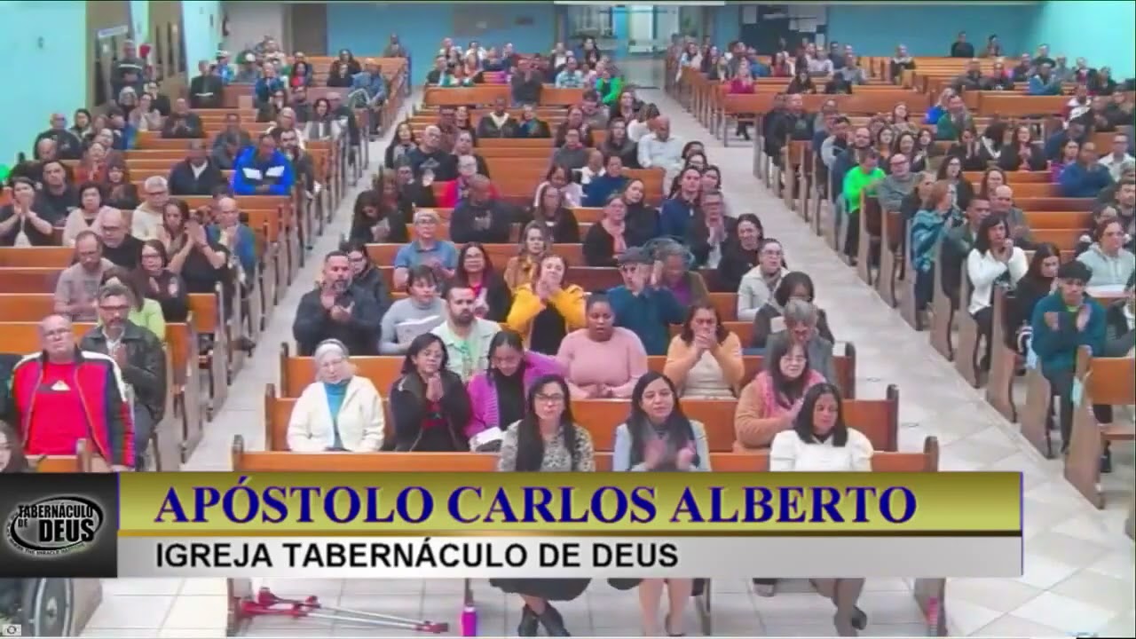 VOCE NUNCA ESTA SÓ *APÓSTOLO CARLOS ALBERTO * TABERNÁCULO DE DEUS