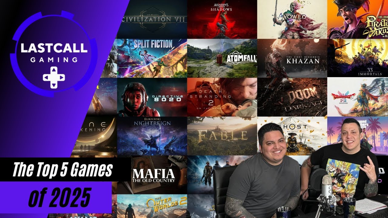 The Top 5 Games of 2025