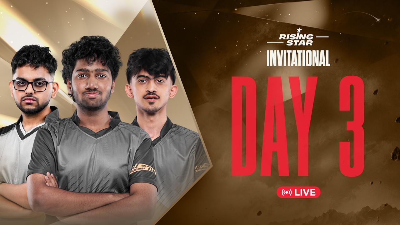 Rising Star Invitational 2026 | Day 3 | BGMI Live