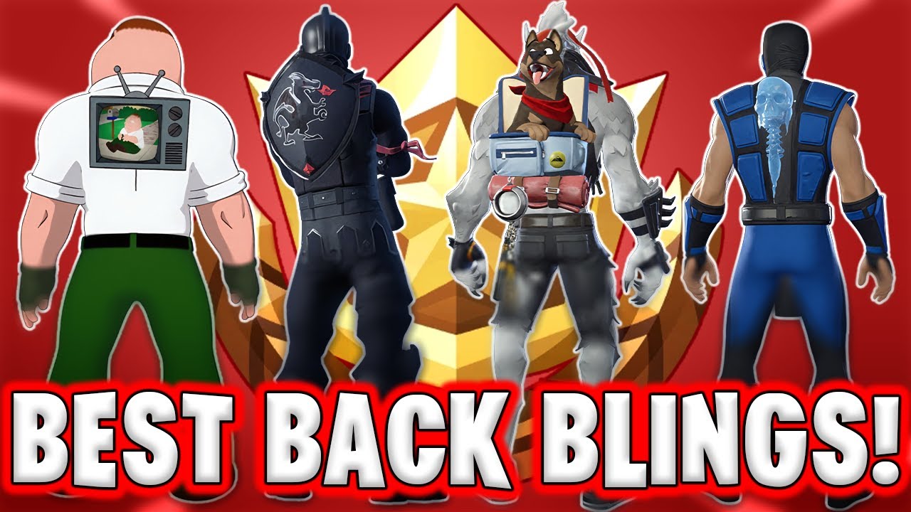 The BEST Back Bling From EVERY Fortnite Battle Pass!