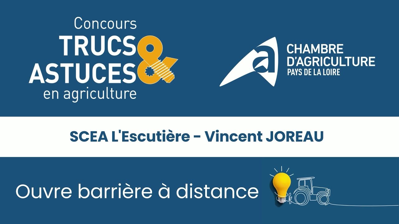 [Trucs & astuces] La barrière télécommandée en élevage laitier (49)