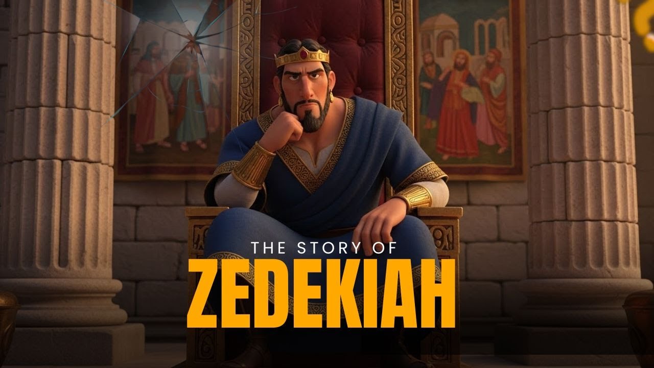 THE STORY OF ZEDEKIAH | THE LAST KING OF JUDAH WHO LOST TWO EYES | ANIMATED BIBLE STORY