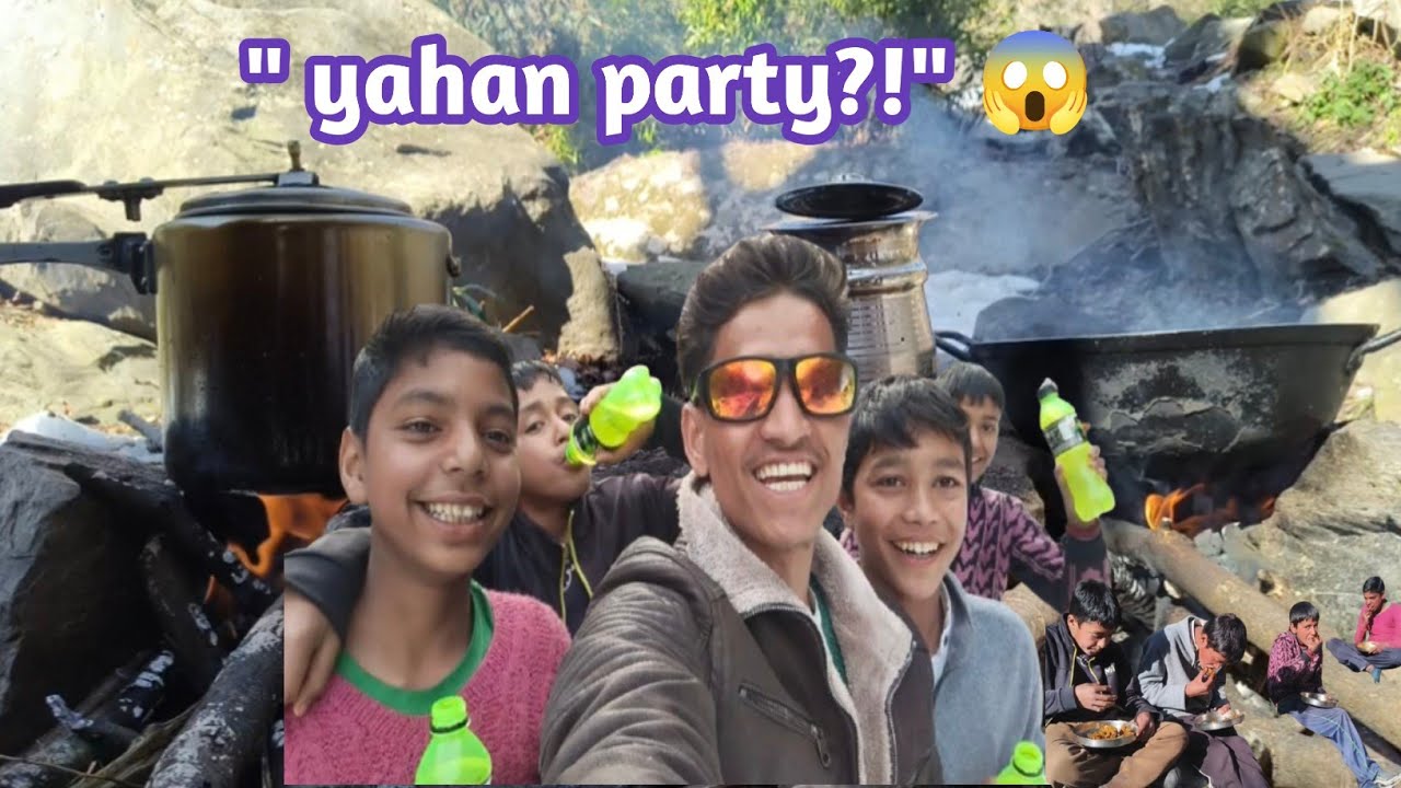 jUNGAL PARTY WITH KIDS | PLAN PARTY KA THA, HUNGAMA HO GYA 😂