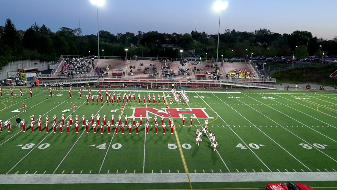 20251010 North Hills Marching Band vs Shaler MJ Show