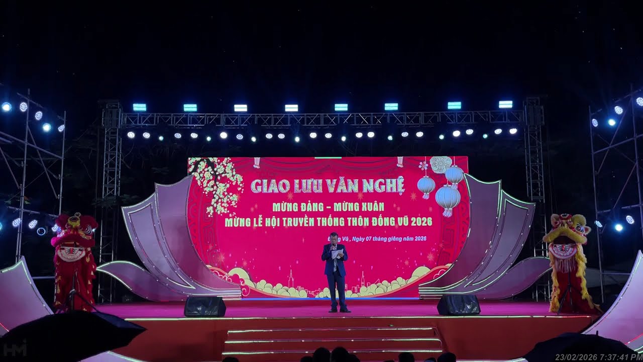 ngày 2 - giao lưu văn nghệ thôn Đống Vũ (23/02/2026) - 2160p@30