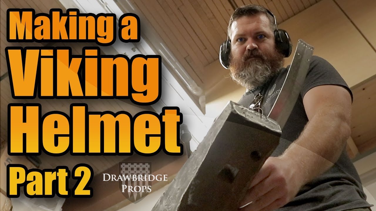 How to Make Armor: MAKING A FULL STEEL VIKING HELMET - Part 2