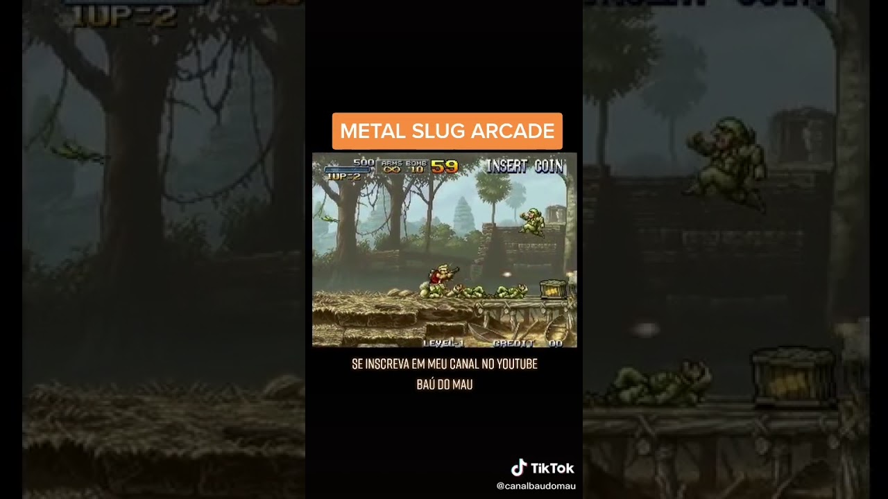 (Metal Slug) Marco vs los soldados # vídeogach