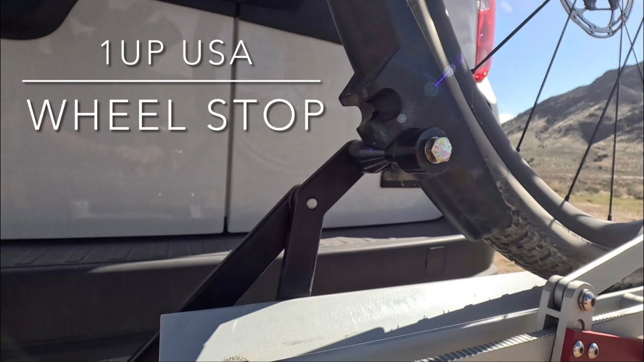 1UP USA WHEEL STOP Bike Rack Accessory