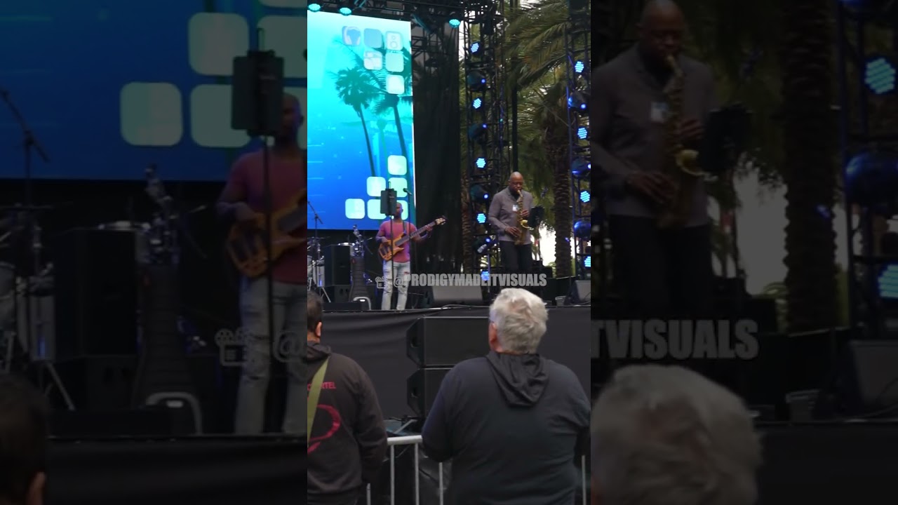 NAMM 2023: The Lao Tizer Band Live at Yamaha Plaza Stage #shorts