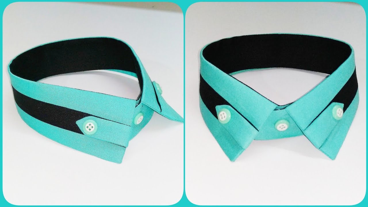 Как сделать стильный ворот рубашки