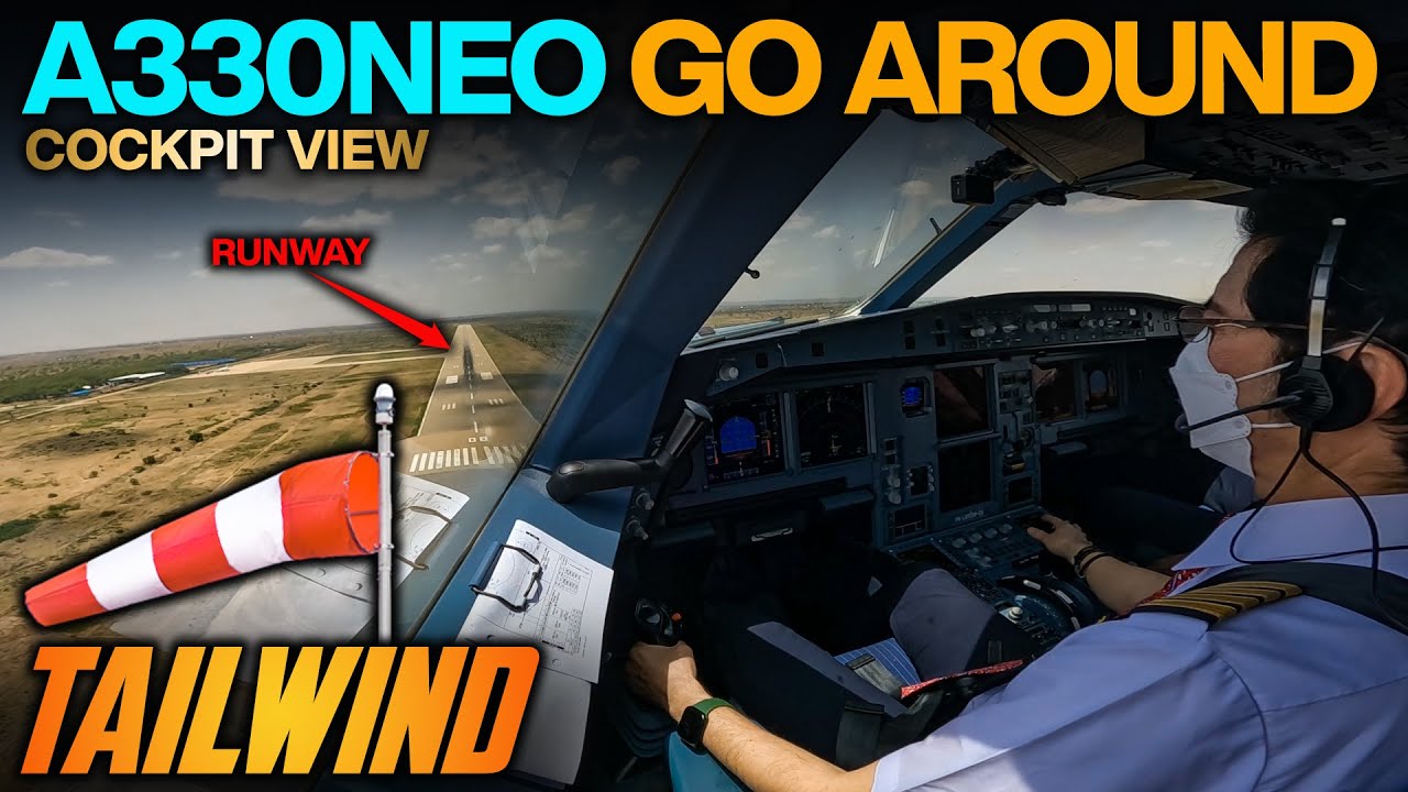 A330NEO GO AROUND LANDING DI SOKOTO NIGERIA