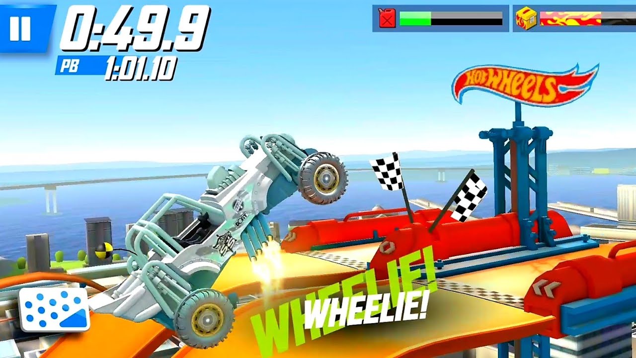 Hot Wheels Race Off - Mountain Mauler walkthrough Level.2 (Android Gameplay)