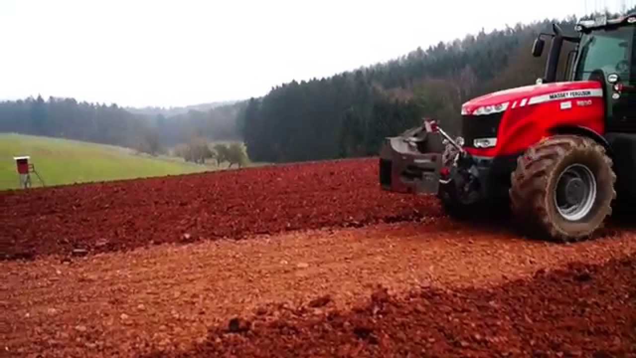 300 Ps am Grubbern- Massey Ferguson 8650 + Kerner Komet K  [HD]